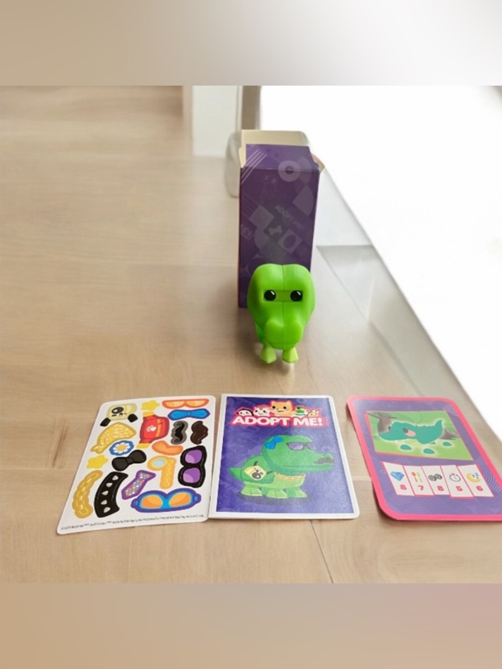 NEW IN BOX McDonald's Happy Meal Adopt Me Uplift Games Crocodile Pet